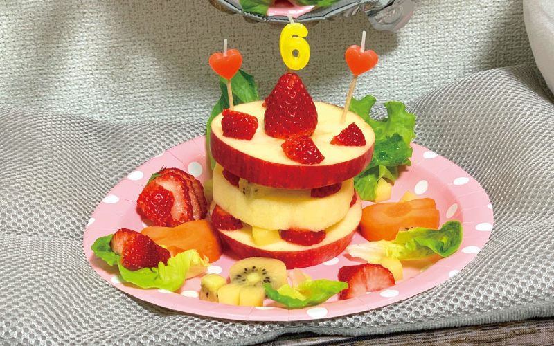 颯空お誕生日ケーキ